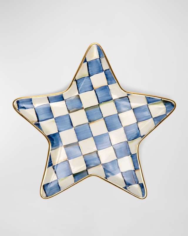 Royal Check Star Plate